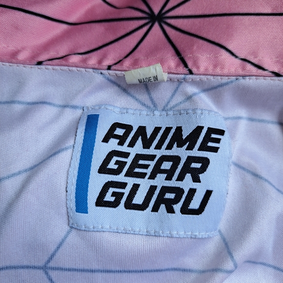 Demon Slayer Nezuko button up shirt size L - Picture 5 of 5
